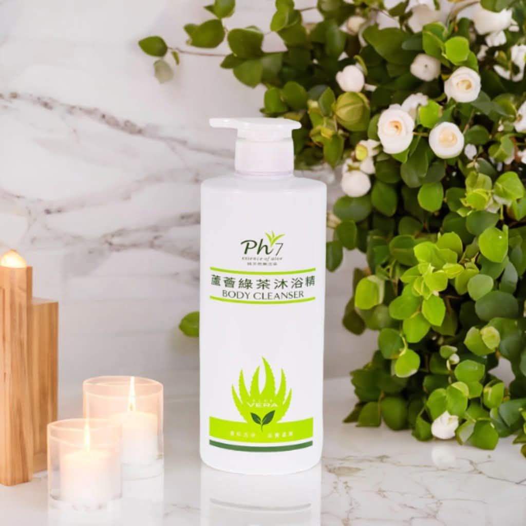 #蘆薈綠茶沐浴精【750g】150元 會員價145元